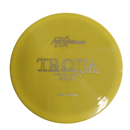 Frisbee golf disk Prodiscus Ultrium TROIJA, gul - Midler og nærskiver - Prd314-2 - 1