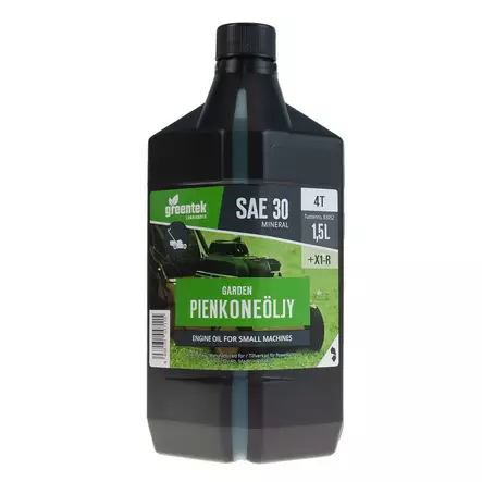 Greentek Have SAE 30, 1,5L, (Mineral - X1-R) - Haveudstyr olie og kemikalier - 553-83052 - 1