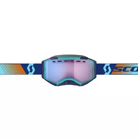 Scott Fury Snow Cross Goggles Kongeblå/Orange - Sneskibriller - 620-2301-2 - 2