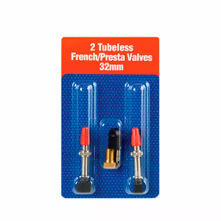 Tubeless presta-ventil Joe's 32mm, 2 stk. - Cykelventiler og dele - 180142 - 1