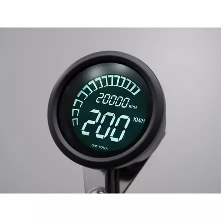 Velona Digital 0-399km/h 60mm - Instrumentbrætter og ure - 290-8052 - 1