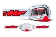 FMF Powerbomb Rocket crossbriller - hvid, klar linse - Crossbriller - 675-22005-2 - 1
