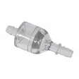Forte Benzinfilter, Ø 5mm / Ø 5mm, Klar - Scooter brændstofhaner - 302-71912 - 1