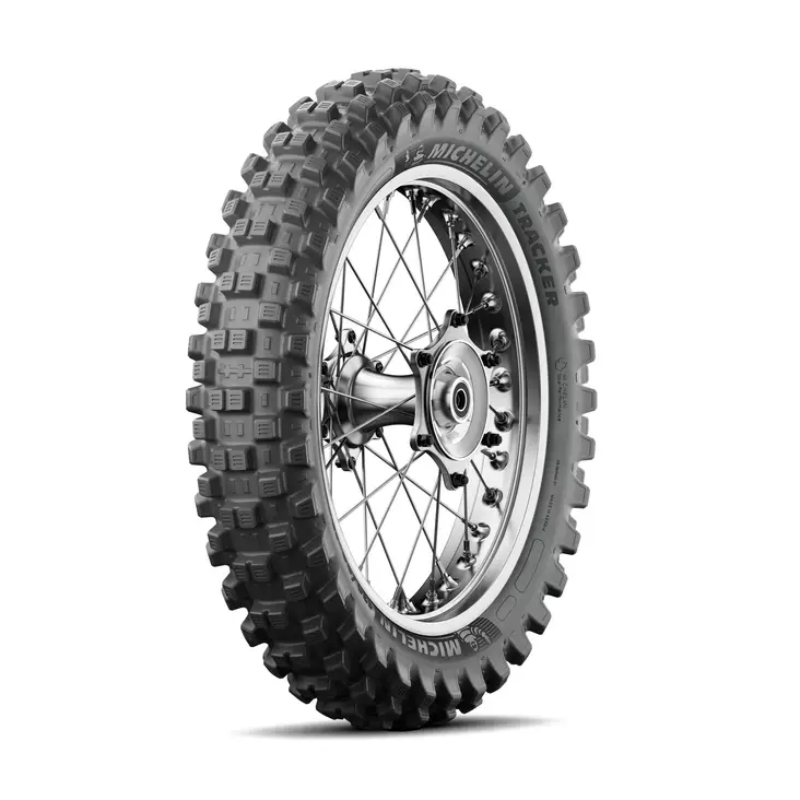 110/100-18 64r, michelin tracker bagside - Motorcykel Michelin dæk - 25-173362 - 1