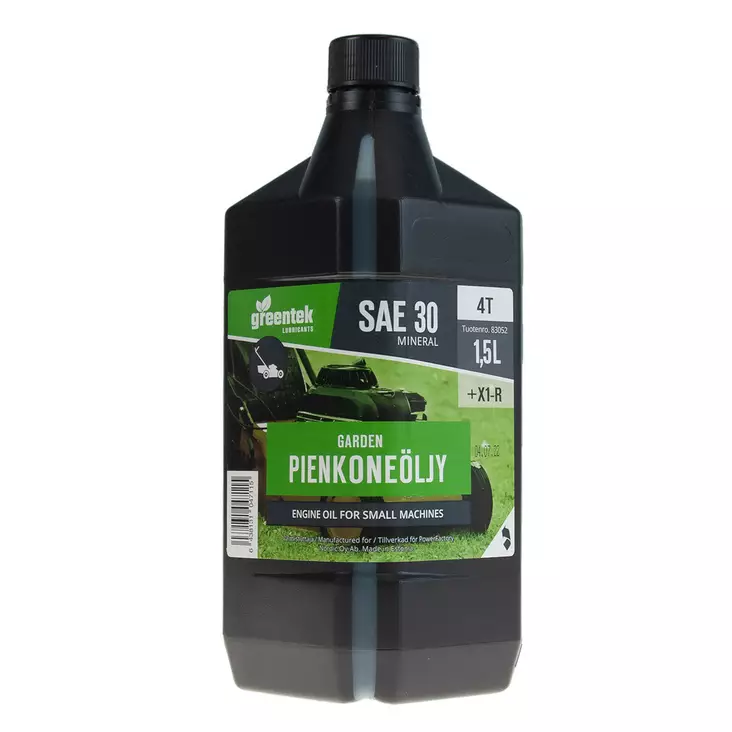 Greentek Have SAE 30, 1,5L, (Mineral - X1-R) - Haveudstyr olie og kemikalier - 553-83052 - 1