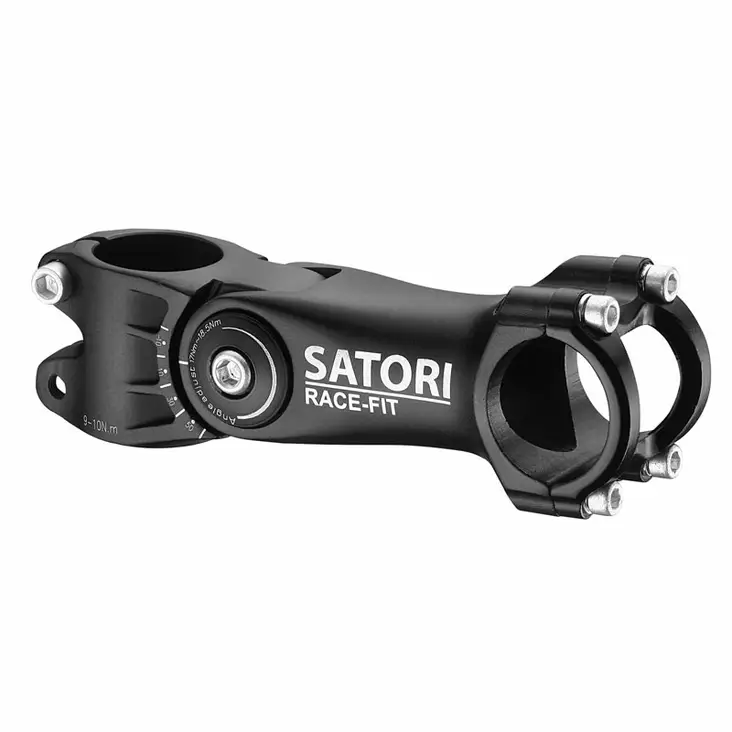 Styrstammer satori, race-fit 31,8 / 110mm, justerbar - Styrstænger til cykler - 68012 - 1
