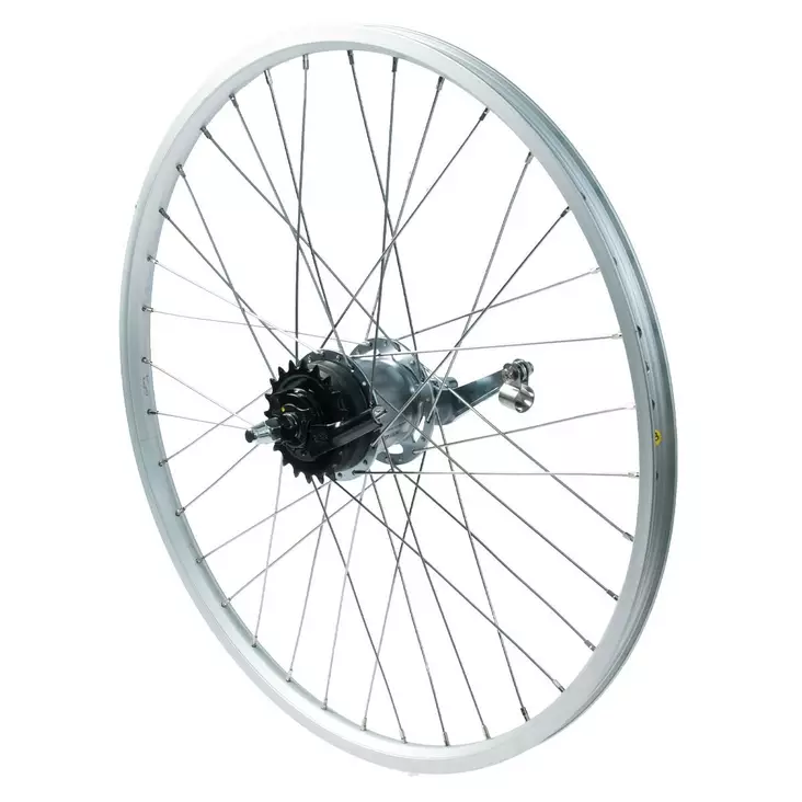 Baghjul 24" 18-507 Shimano Nexus 7v. Alex Ace 17 - Bagdæk til 7/8 gear - 59092 - 2