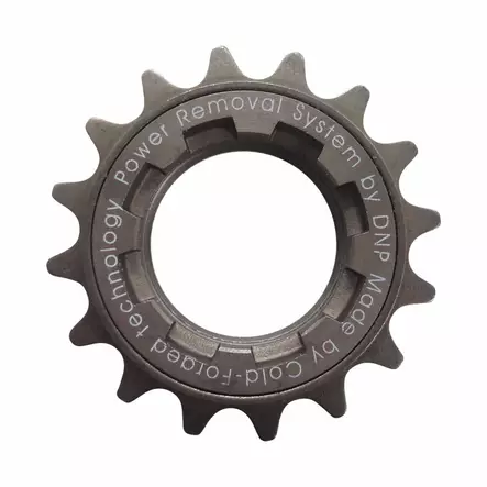 Krumtap til BMX 1-gears, 1,37", 16t, 1/2 x 1/8" - Kædetræk til cykler med gevind - 60353 - 1
