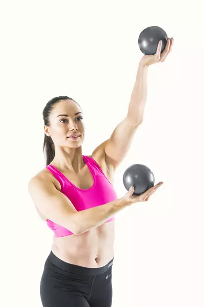 Vægtstænger 2x1KG - Fitness- og træningsbolde - GS62013 - 2