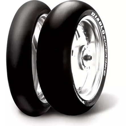 Pirelli Diablo Superbike 200/60 R 17 NHS SC2 TL R - Motorcykel Pirelli dæk - 53R-23333 - 1