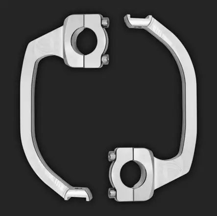 Rox Montering Sæt Hayes Flex-Tec Kærm - Crossmotorcykel håndbeskyttere - 885-0008-3 - 1