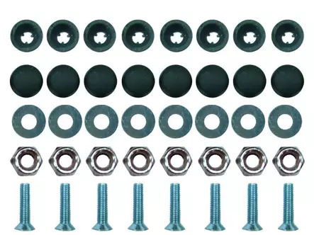 Vindbeskyttelsens fastgørelseskits, Lynx - Monteringsudstyr til snescootere - 86-183 - 1