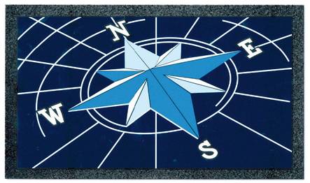 Dørmåtte 40x68 Wind - Båddele og tilbehør - M23-909-04 - 1