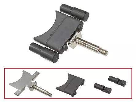 Sno-X Udstødningsventil Ski-Doo 800 ETEC/PTEK - Sneskovls Udstødningsventiler - 89-09654 - 1