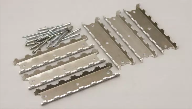 Rox Speed FX kant greb, 5'', 6 stk. - Snowscooter fodder - 885-0024 - 1