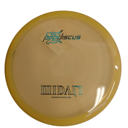 Frisbeegolfskive Prodiscus Premium MIDARi, gul - Midler og nærskiver - Prd202-5 - 1