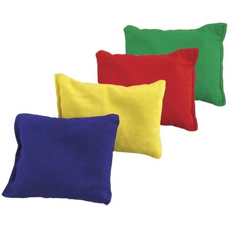 Bønnepose 5 stk/sæt, grøn - Spil og leg - kl500025 - 1