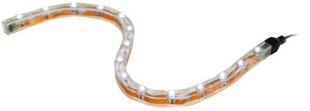 Lysbånd 15-LED hvid. 50 cm - Bådlampor - M13-834-05 - 3