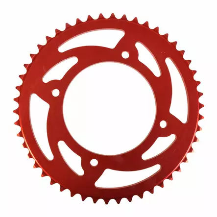 Forte Bageste Tandhjul, 62 tænder (420), Rød Alu., Ø100mm, Beta RR 05- - Scooter Baghjul - 27-73865 - 1
