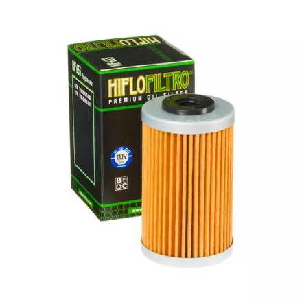 HiFlo oliefilter HF655 - Motorcykeloliefiltre - 20-HF655 - 1