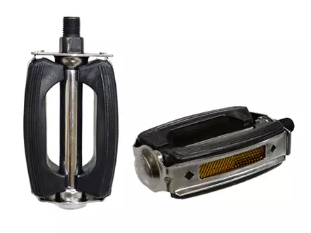 Standard pedal CAVO, gummibelagt, 1/2" - Standard pedaler til cykler - 47-115 - 1