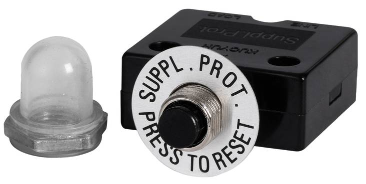 Automatsikring 15A - Bådisolatorer - M14-733-15 - 1