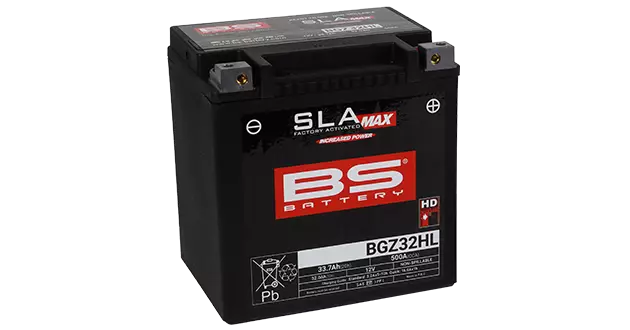 BS Batteri BGZ32HL (FA) SLA MAX - Forseglet & Aktiveret - BS akut - 140-300935 - 1