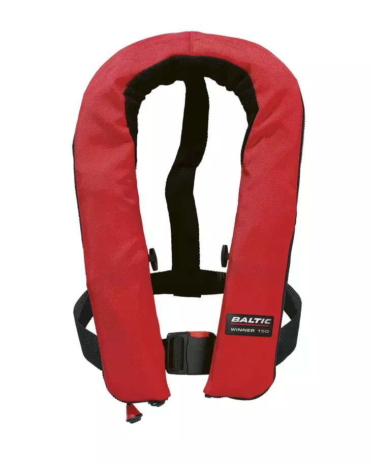 Baltic Winner mand luftfyldt redningsvest rød 40-150kg - Båd manuelle redningsveste - 128-2-1585 - 1