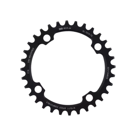 BBB Forhjulsdrev Mtb-Gear 1x9 32t/104 - Kædetræk til cykler med gevind - BBB0412609692656 - 1