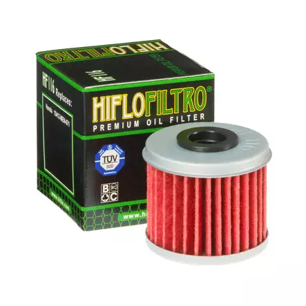 HiFlo oliefilter HF116 - Motorcykeloliefiltre - 20-HF116 - 1