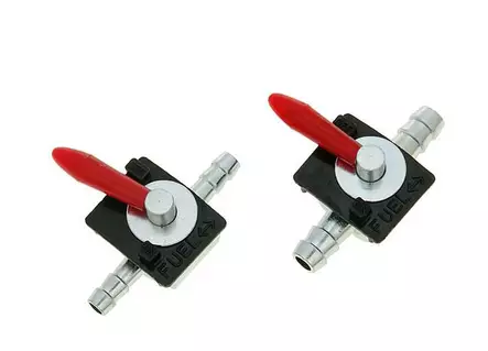 Brændstofhaner, Universal, 6mm - Scooter brændstofhaner - 302-3556-6 - 1