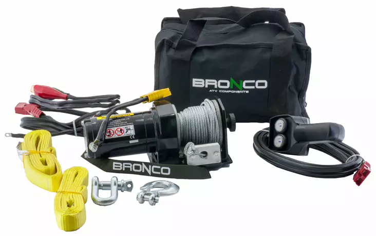 Bronco vinsj 2000 bærbar - ATV Winches - 73-626 - 1