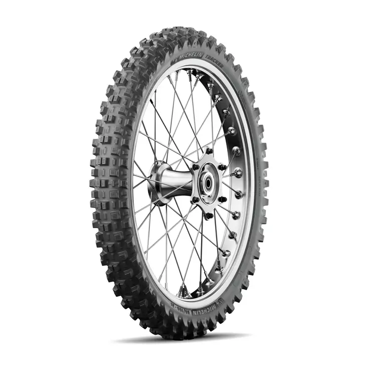 Forhjul Michelin Tracker 80/100-21 M/C 51R TT - Crosscykel dæk - 25-691556 - 1