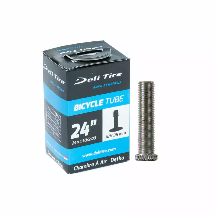 Slange 24" DELI, 40/54-507, bilventil - Cykelslanger - D-000626 - 1