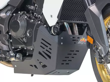 AXP Adventure bundplade HDPE 8mm Sort Honda XL750 Transalp 24-25 - Crossmotorcykel bundbeskyttere - 397-AX1727 - 2