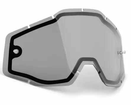 FMF POWERBOMB/CORE Erstatningslinse Dobbeltlag - Røg - Kørebriller linser - 675-21317 - 1