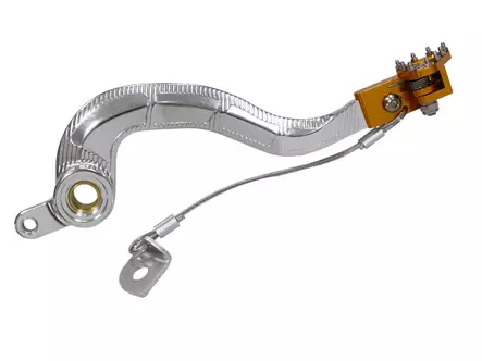 Psychic bremsepedal RMZ250 07-13, RMZ450 05-07 guld - Crosscykel Pedaler - 394-02107 - 1