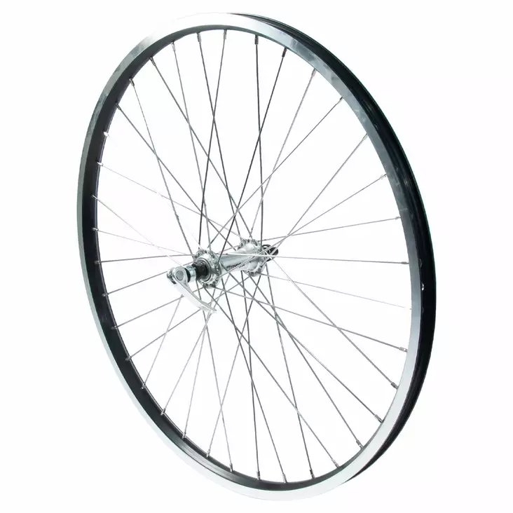 Forhjul 24" 18-507 Shimano hurtigaflåsning, Alex ACE 17, 2-bund, sort, 36e - Forhjul 12-24" - 59007 - 1