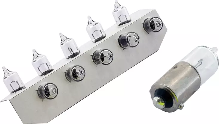 Philips pære 12V 6W BAX9s - Motorer - 12-917 - 1