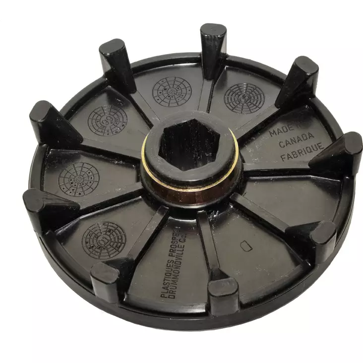 Trækhjul No-Slip, 140 mm - Snescooter trækhjul - 84-2586-7 - 1