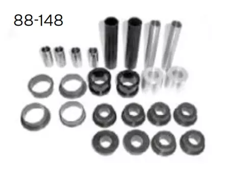 Støttestang bushings sæt, Yamaha - Snescooter skjoldkits - 88-148 - 1