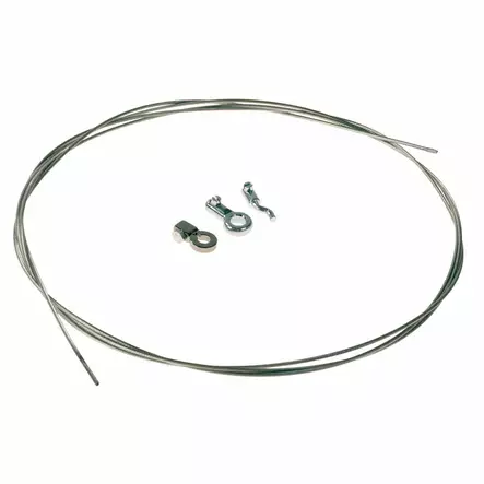 Kabelreparationskit inkl. kabel 2mm x 250cm, endenippel 2 stk. og z-nippel 1 stk. - Haveudstyr Kabler - 445-14808 - 1