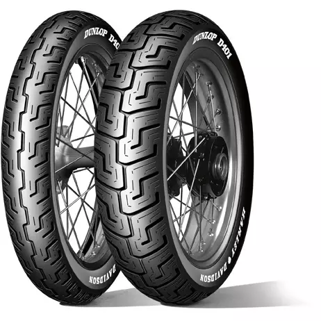Dunlop D401 150/80B16 77H TL H-D Re - Motorcykel Pirelli dæk - 544-641398 - 1