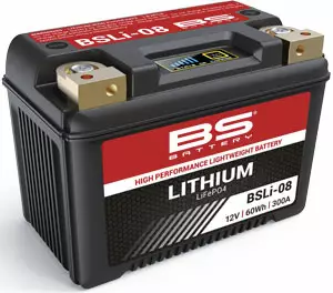 BS Battery BSLI-08 Lithiumbatteri - BS akut - 140-360108 - 1