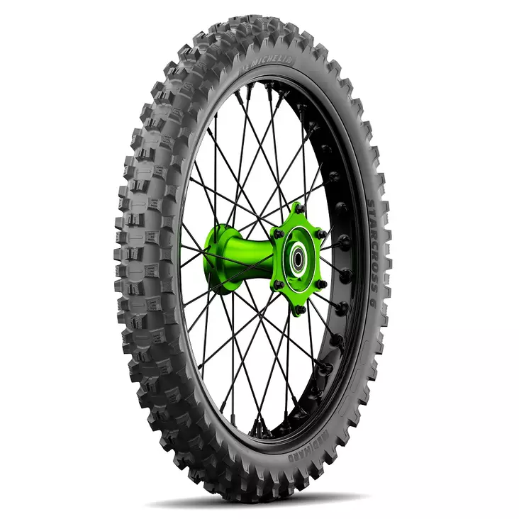 Forhjul Michelin Starcross 6 Medium Hard 80/100-21 M/C 51M TT - Crosscykel dæk - 25-004958 - 1