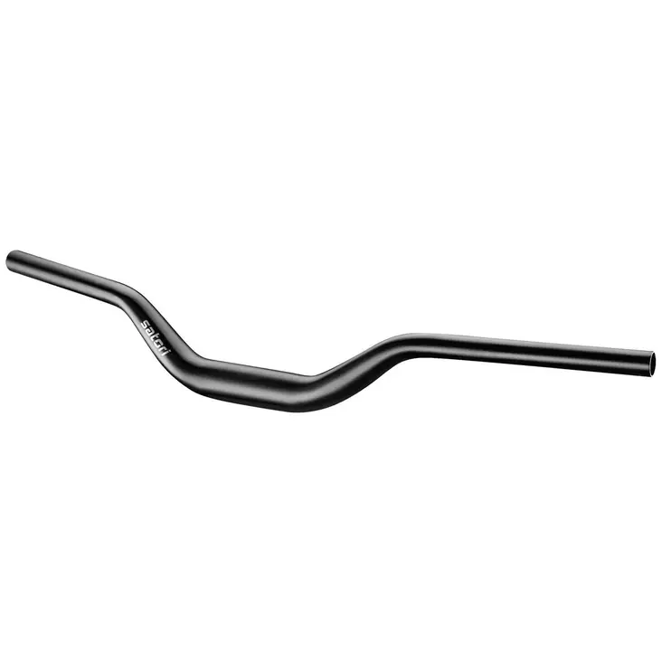 Styr ZOOM, aluminium, 35 mm, 7 grader, 55 mm hævning, 740 mm, sort - Cykelstyr - 68058 - 1