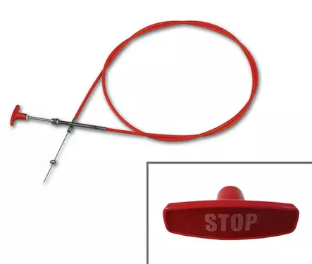 Slukningskabel 2,7m - Bådens slukkekabler - 127-1-31509 - 1