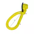 Liros Soft Shackle 6t, gul - Bådkøler - 505-00146-0071-059 - 2