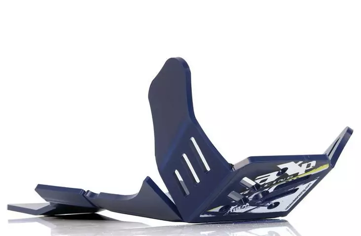 AXP Xtrem HDPE bundplade Blå Husqvarna FE450/FE501 17-23 - Crossmotorcykel bundbeskyttere - 397-AX1549 - 1