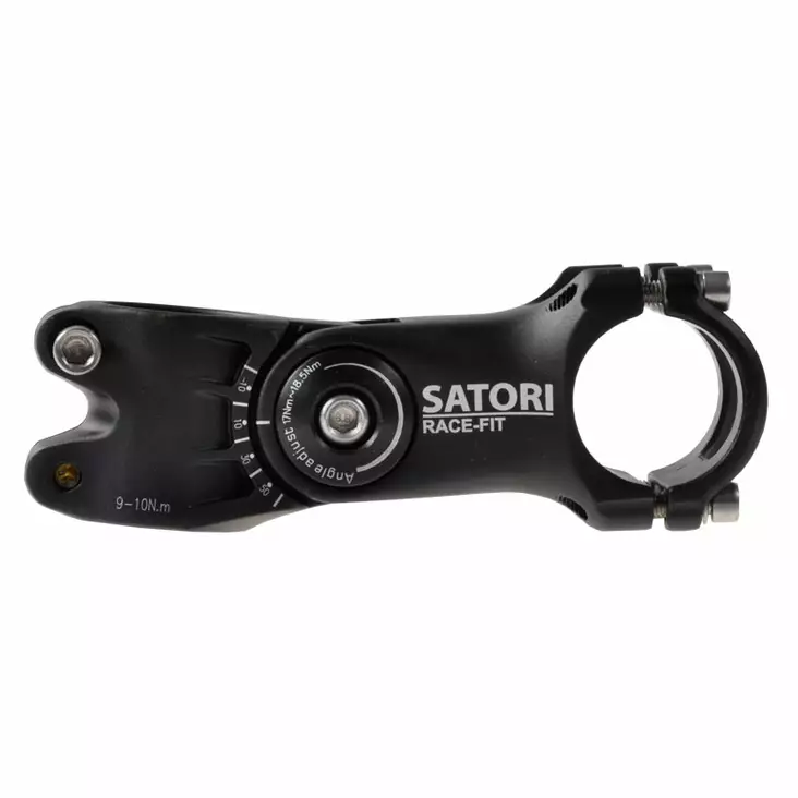 Styrstangssupport satori, race-fit 31,8 / 90mm, justerbar - Styrstænger til cykler - 68009 - 1
